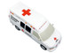 Ambulance American Red Cross Disaster Relief Unit White with Graphics 1/64 Diecast Model Iconic Replicas 64-0222 Ambulance American Red Cross Disaster Relief Unit White with Graphics 1/64 Diecast Model Iconic Replicas 64-0222