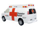 Ambulance American Red Cross Disaster Relief Unit White with Graphics 1/64 Diecast Model Iconic Replicas 64-0222 Ambulance American Red Cross Disaster Relief Unit White with Graphics 1/64 Diecast Model Iconic Replicas 64-0222