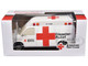 Ambulance American Red Cross Disaster Relief Unit White with Graphics 1/64 Diecast Model Iconic Replicas 64-0222 Ambulance American Red Cross Disaster Relief Unit White with Graphics 1/64 Diecast Model Iconic Replicas 64-0222