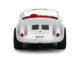 1955 Porsche 550 Spyder Silver Metallic with Red Interior Collection Series 1/64 Diecast Model Car Majorette MJ8505001007
