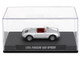 1955 Porsche 550 Spyder Silver Metallic with Red Interior Collection Series 1/64 Diecast Model Car Majorette MJ8505001007