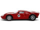 1965 Ford GT40 MK1 #25 Red Metallic with Gold Stripes Collection Series 1/64 Diecast Model Car Majorette MJ8505001008