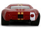 1965 Ford GT40 MK1 #25 Red Metallic with Gold Stripes Collection Series 1/64 Diecast Model Car Majorette MJ8505001008