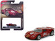 1965 Ford GT40 MK1 #25 Red Metallic with Gold Stripes Collection Series 1/64 Diecast Model Car Majorette MJ8505001008