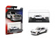 1975 BMW 3 0 CSL White with Red and Blue Stripes Collection Series 1/64 Diecast Model Car Majorette MJ8505001009