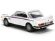 1975 BMW 3 0 CSL White with Red and Blue Stripes Collection Series 1/64 Diecast Model Car Majorette MJ8505001009