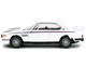 1975 BMW 3 0 CSL White with Red and Blue Stripes Collection Series 1/64 Diecast Model Car Majorette MJ8505001009