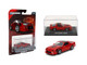 1985 Chevrolet Camaro Red with Black Top and Stripes Collection Series 1/64 Diecast Model Car Majorette MJ8505001010