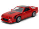 1985 Chevrolet Camaro Red with Black Top and Stripes Collection Series 1/64 Diecast Model Car Majorette MJ8505001010