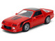 1985 Chevrolet Camaro Red with Black Top and Stripes Collection Series 1/64 Diecast Model Car Majorette MJ8505001010