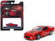 1985 Chevrolet Camaro Red with Black Top and Stripes Collection Series 1/64 Diecast Model Car Majorette MJ8505001010