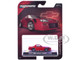 1985 Chevrolet Camaro Red with Black Top and Stripes Collection Series 1/64 Diecast Model Car Majorette MJ8505001010