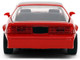 1985 Chevrolet Camaro Red with Black Top and Stripes Collection Series 1/64 Diecast Model Car Majorette MJ8505001010