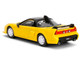 1995 Honda NSX R GT RHD Right Hand Drive Yellow with Black Top Collection Series 1/64 Diecast Model Car Majorette MJ8505001011