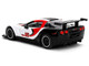 2005 Chevrolet Corvette C6R #16 White with Black and Red Graphics Collection Series 1/64 Diecast Model Car Majorette MJ8505001012