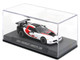 2005 Chevrolet Corvette C6R #16 White with Black and Red Graphics Collection Series 1/64 Diecast Model Car Majorette MJ8505001012