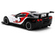 2005 Chevrolet Corvette C6R #16 White with Black and Red Graphics Collection Series 1/64 Diecast Model Car Majorette MJ8505001012