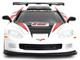 2005 Chevrolet Corvette C6R #16 White with Black and Red Graphics Collection Series 1/64 Diecast Model Car Majorette MJ8505001012