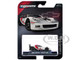 2005 Chevrolet Corvette C6R #16 White with Black and Red Graphics Collection Series 1/64 Diecast Model Car Majorette MJ8505001012