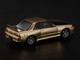 Skyline GT R R32 RHD Right Hand Drive Chrome Gold with Carbon Hood Tokyo Auto Salon 2025 1/64 Diecast Model Car Pop Race PR640190