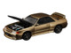 Skyline GT R R32 RHD Right Hand Drive Chrome Gold with Carbon Hood Tokyo Auto Salon 2025 1/64 Diecast Model Car Pop Race PR640190