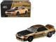 Skyline GT R R32 RHD Right Hand Drive Chrome Gold with Carbon Hood Tokyo Auto Salon 2025 1/64 Diecast Model Car Pop Race PR640190