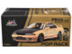 Skyline GT R R32 RHD Right Hand Drive Chrome Gold with Carbon Hood Tokyo Auto Salon 2025 1/64 Diecast Model Car Pop Race PR640190