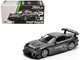 Mazda RX7 FD RE Amemiya Widebody RHD Right Hand Drive Gunmetal Gray Metallic with Carbon Hood 1/64 Diecast Model Car Pop Race PR640255
