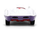 Mach 5 White with Red Stripes and Interior Speed Racer 1967 TV Series Anime Hollywood Rides Series 1/32 Diecast Model Car Jada 35882