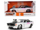 1970 Ford Mustang Boss 429 Black and White with Graphics Bigtime Muscle Series 1/24 Diecast Model Car Jada 36590
