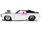1970 Ford Mustang Boss 429 Black and White with Graphics Bigtime Muscle Series 1/24 Diecast Model Car Jada 36590