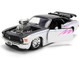 1970 Ford Mustang Boss 429 Black and White with Graphics Bigtime Muscle Series 1/24 Diecast Model Car Jada 36590
