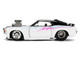 1970 Ford Mustang Boss 429 Black and White with Graphics Bigtime Muscle Series 1/24 Diecast Model Car Jada 36590