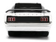 1970 Ford Mustang Boss 429 Black and White with Graphics Bigtime Muscle Series 1/24 Diecast Model Car Jada 36590