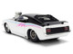 1970 Ford Mustang Boss 429 Black and White with Graphics Bigtime Muscle Series 1/24 Diecast Model Car Jada 36590