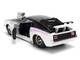 1970 Ford Mustang Boss 429 Black and White with Graphics Bigtime Muscle Series 1/24 Diecast Model Car Jada 36590