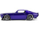 1971 Chevrolet Camaro Z 28 Purple Metallic with Black Hood Bigtime Muscle Series 1/24 Diecast Model Car Jada 36592