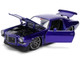 1971 Chevrolet Camaro Z 28 Purple Metallic with Black Hood Bigtime Muscle Series 1/24 Diecast Model Car Jada 36592
