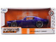1971 Chevrolet Camaro Z 28 Purple Metallic with Black Hood Bigtime Muscle Series 1/24 Diecast Model Car Jada 36592