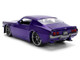 1971 Chevrolet Camaro Z 28 Purple Metallic with Black Hood Bigtime Muscle Series 1/24 Diecast Model Car Jada 36592 1971 Chevrolet Camaro Z 28 Purple Metallic with Black Hood Bigtime Muscle Series 1/24 Diecast Model Car Jada 36592