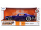 1971 Chevrolet Camaro Z 28 Purple Metallic with Black Hood Bigtime Muscle Series 1/24 Diecast Model Car Jada 36592 1971 Chevrolet Camaro Z 28 Purple Metallic with Black Hood Bigtime Muscle Series 1/24 Diecast Model Car Jada 36592