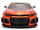 2024 Chevrolet Camaro ZL1 1LE Orange Metallic with Black Stripes Bigtime Muscle Series 1/24 Diecast Model Car Jada 36596