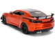 2024 Chevrolet Camaro ZL1 1LE Orange Metallic with Black Stripes Bigtime Muscle Series 1/24 Diecast Model Car Jada 36596