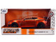 2024 Chevrolet Camaro ZL1 1LE Orange Metallic with Black Stripes Bigtime Muscle Series 1/24 Diecast Model Car Jada 36596