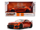 2024 Chevrolet Camaro ZL1 1LE Orange Metallic with Black Stripes Bigtime Muscle Series 1/24 Diecast Model Car Jada 36596