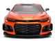 2024 Chevrolet Camaro ZL1 1LE Orange Metallic with Black Stripes Bigtime Muscle Series 1/24 Diecast Model Car Jada 36596