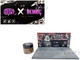 American Diorama X INK BMBRS LA Lowrider Street Art Diorama for 1/64 Scale Models American Diorama AD-2423MJ