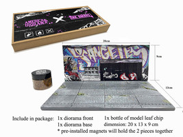 American Diorama X INK BMBRS LA Graffiti Street Art Diorama for 1/64 Scale Models American Diorama AD-2424MJ