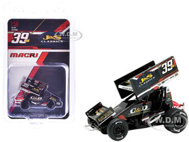 Winged Sprint Car #39m Anthony Macri J&S Classics C&D Rigging 2025 1/50 Diecast Model Car ACME A5025007