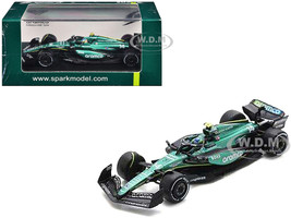 Aston Martin AMR24 #14 Fernando Alonso Formula One F1 Saudi Arabian GP 2024 1/64 Diecast Model Car Spark Y380